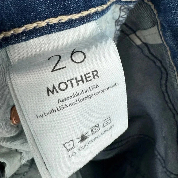 MOTHER THE INSIDER CROP STEP FRAY WISH IN STAR SIZE 26 B1624 - Picture 5 of 7